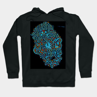 Skull and Tentacles Hoodie